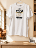 Custom Graphic T-Shirt-Ser Papa T-shirt