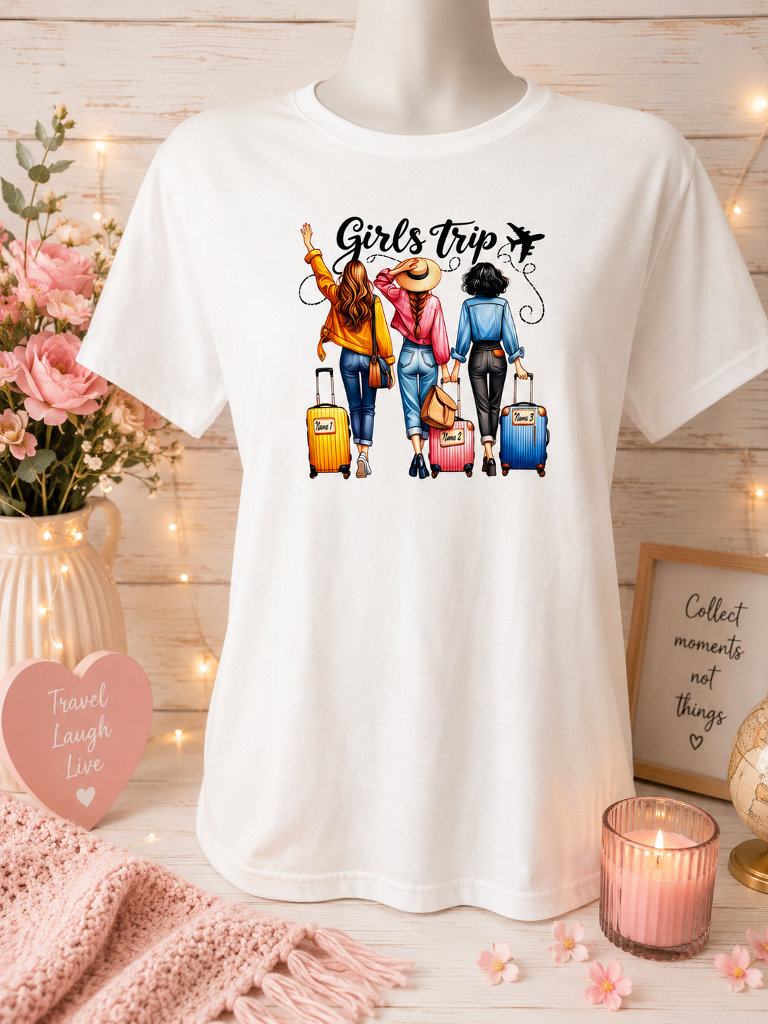 Custom Graphic T-Shirt- Girls Trip Graphic