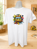 Custom Graphic T-Shirt-"Best Day" Short-Sleeve T-Shirt with Work Tools
