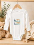 Custom Baby Bodysuit- (I Drink Until I Pass Out )
