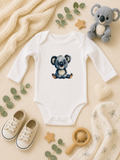 Custom Baby Bodysuit-koala-design