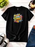 Custom Graphic T-Shirt "BEST DAD" tool design.