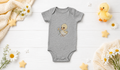 Custom Baby Bodysuit-baby duck